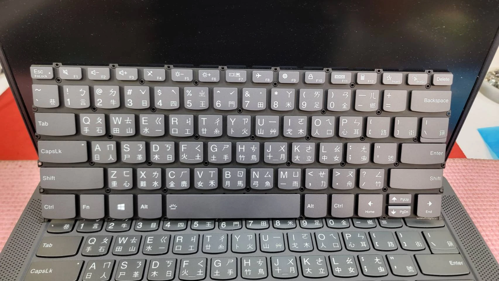 筆電鍵盤異常案例